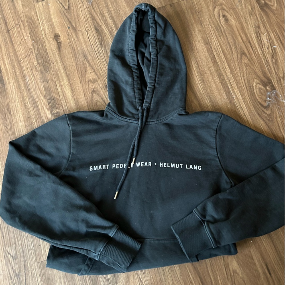HELMUT LANG Drawstring hoodie
